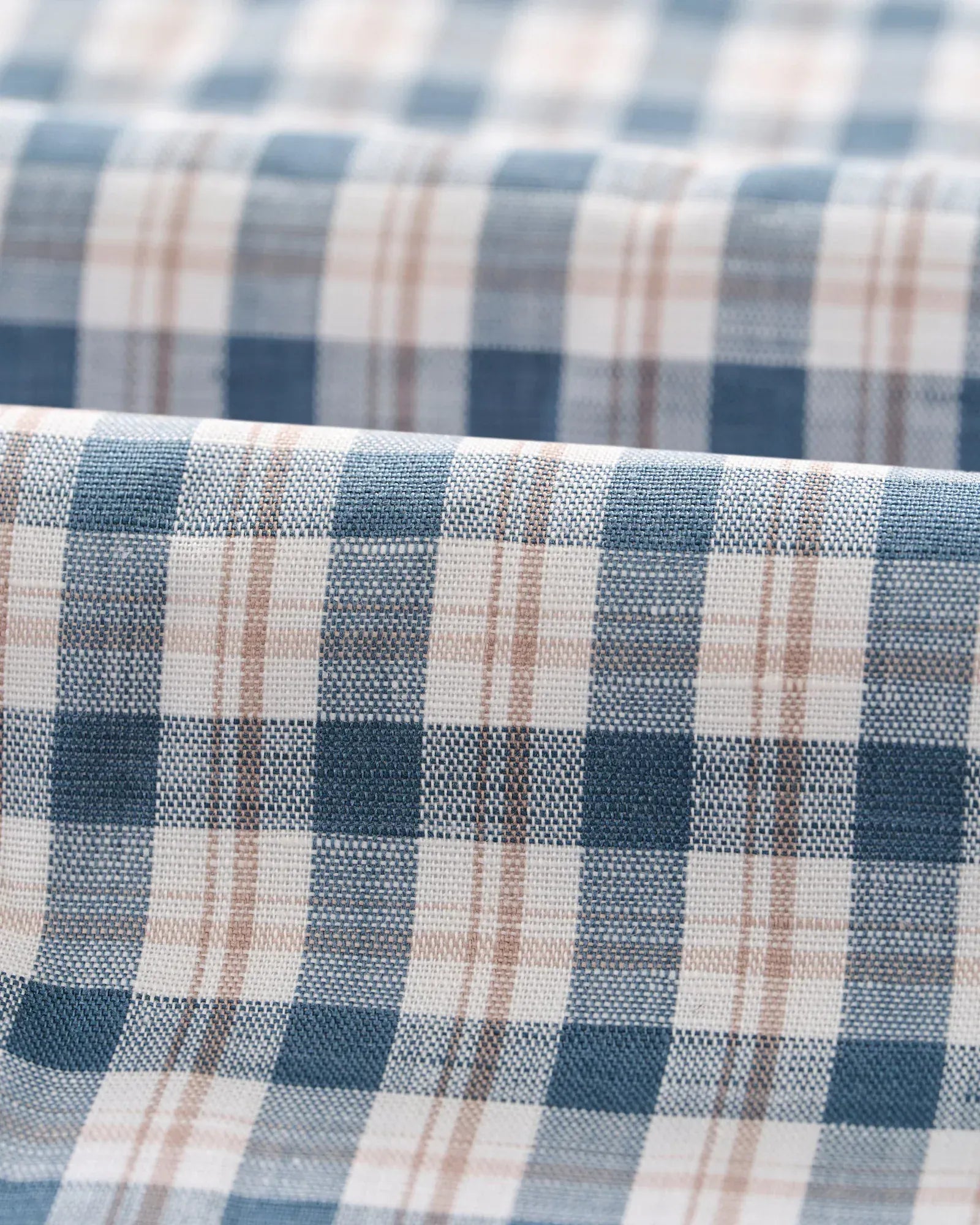 Johnnie-O Sport Shirts Tad Top Shelf Linen Button Down Shirt in Wake