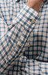 Johnnie-O Sport Shirts Tad Top Shelf Linen Button Down Shirt in Wake