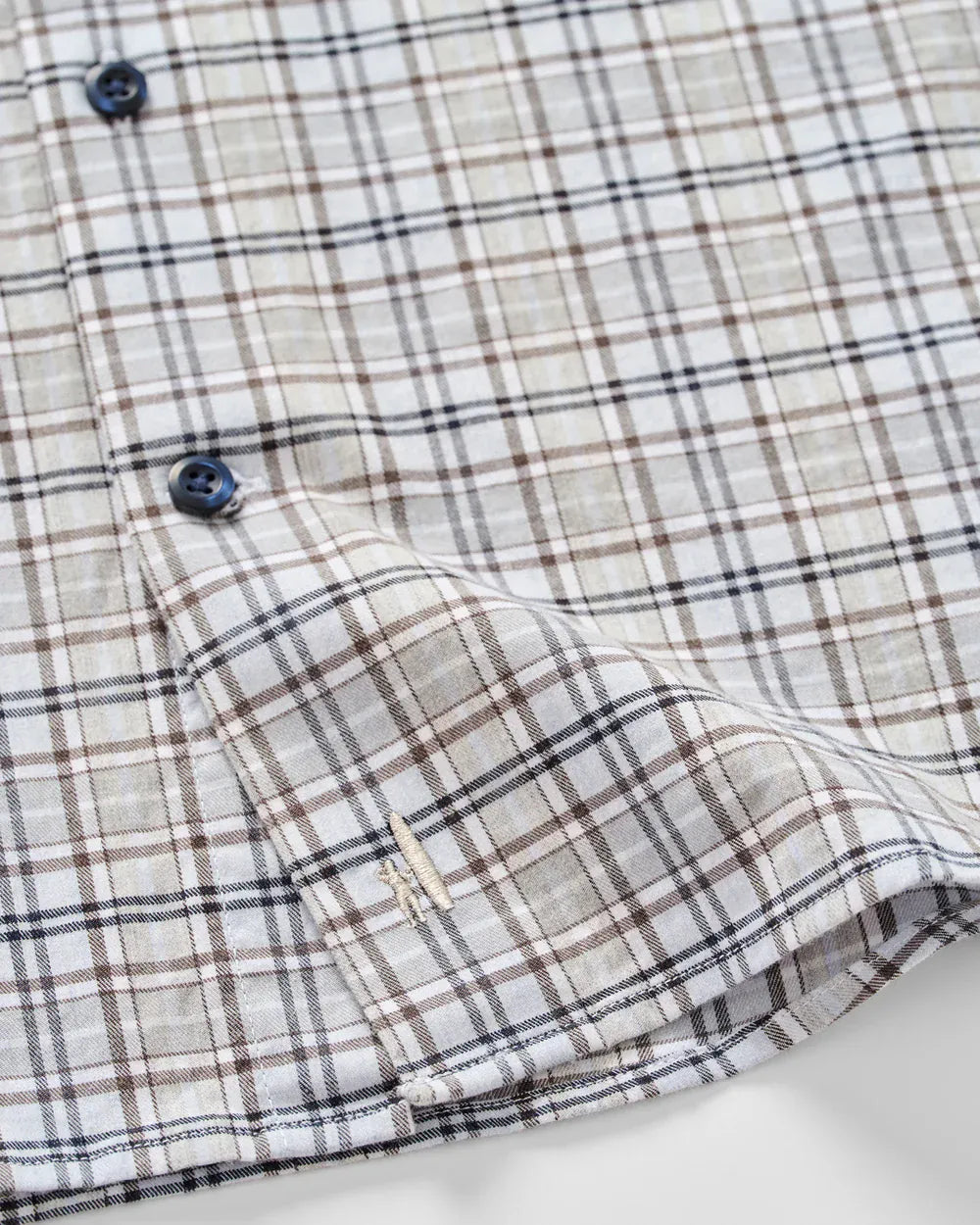 Johnnie-O Sport Shirts Tahoe Plaid Performance Flannel Button Down Shirt