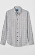 Johnnie-O Sport Shirts Tahoe Plaid Performance Flannel Button Down Shirt