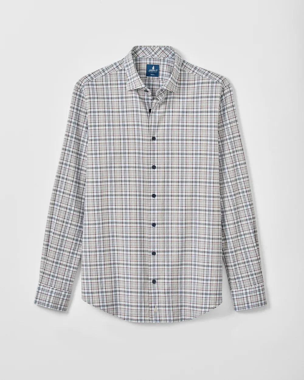Johnnie-O Sport Shirts Tahoe Plaid Performance Flannel Button Down Shirt