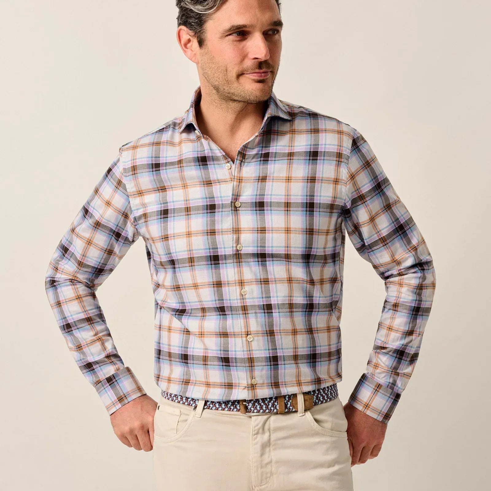 Johnnie-O Sport Shirts Top Shelf Button Down Shirt - Rilling