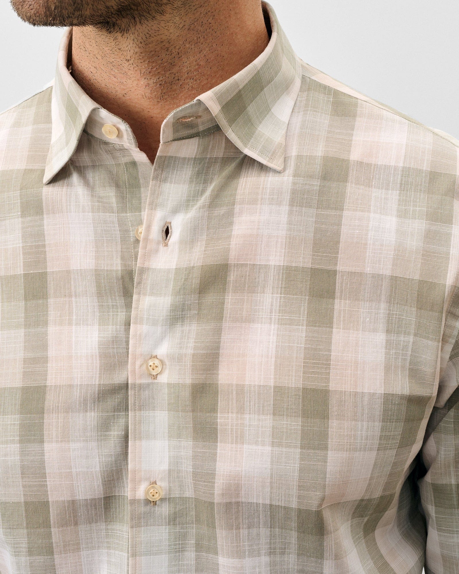 Johnnie-O Sport Shirts Umstead Top Shelf Button Down Shirt in Sage