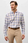 Johnnie-O Sport Shirts Umstead Top Shelf Button Down Shirt in Wake