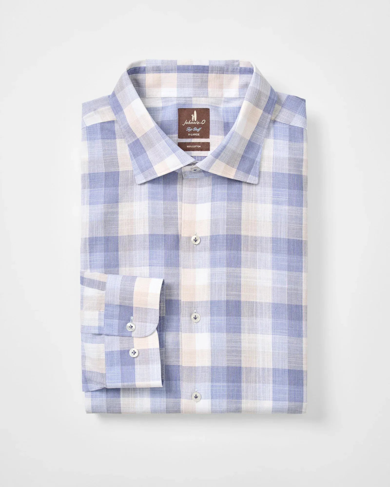 Johnnie-O Sport Shirts Umstead Top Shelf Button Down Shirt in Wake