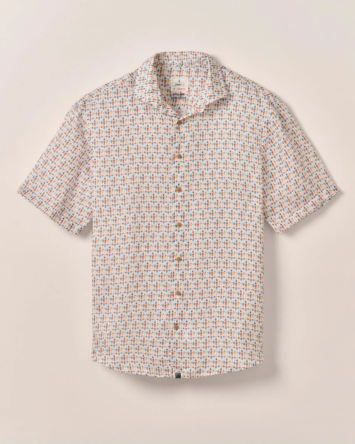 Johnnie-O Sport Shirts White / M 5 O' Clock Somewhere