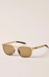 Johnnie O Sunglasses Malibu Sunglasses - Light Beige