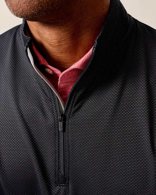 Johnnie-O Sweaters Jamie Jacquard Stretch 1/4-Zip Pullover