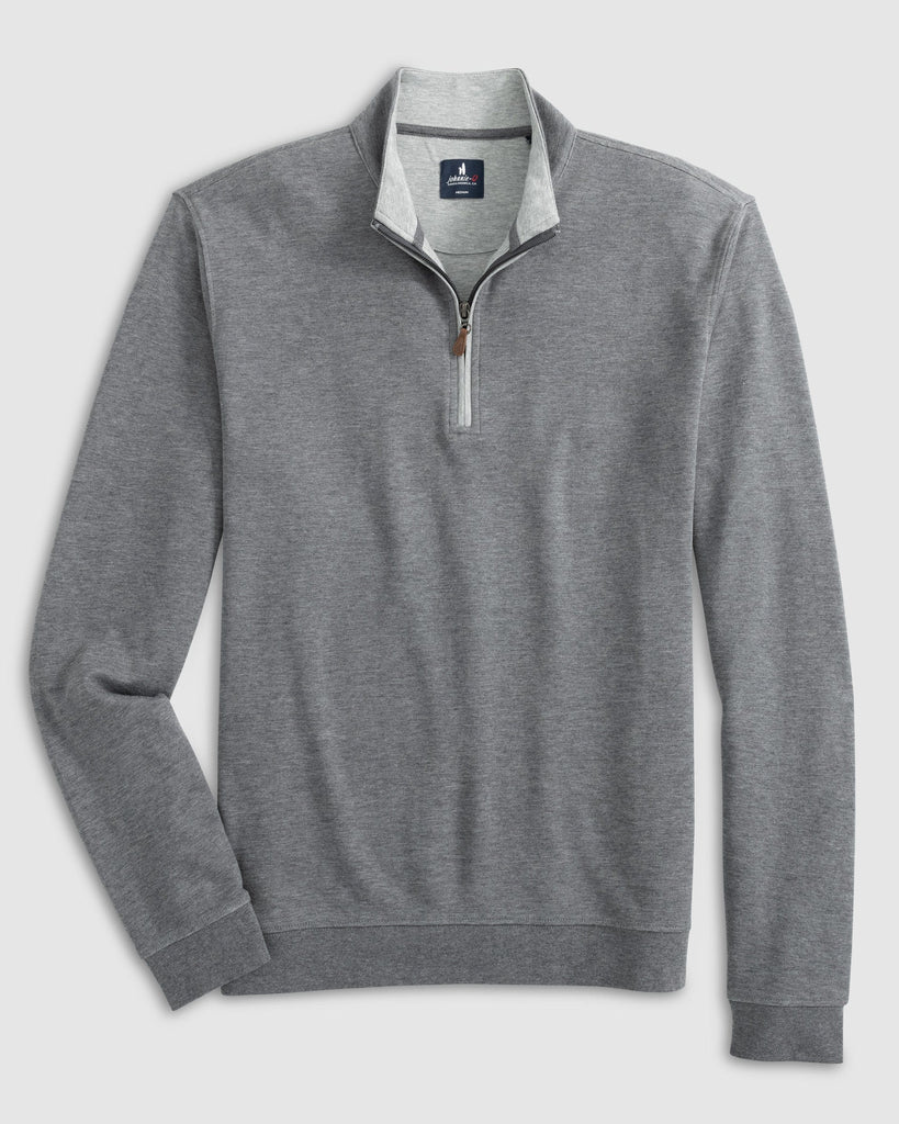 Johnnie O Sweaters Sully 1/4 Zip Pullover- Volcano