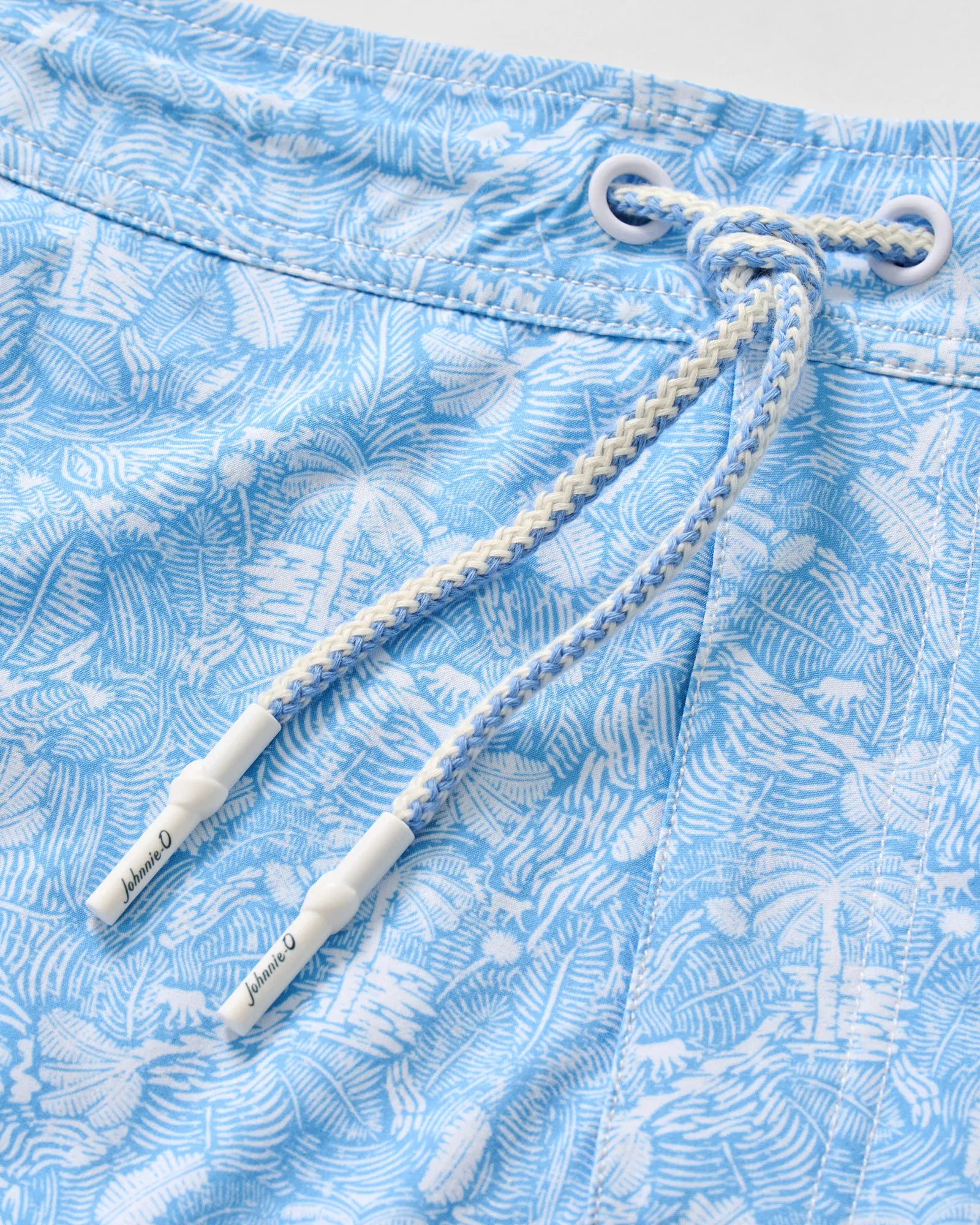 Johnnie-O Swimwear Half Elastic 7" Swim Trunks in Swingin