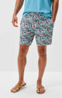 Johnnie-O Swimwear Half Elastic Swim Trunks