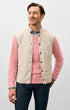 Johnnie-O Vest Bauer Top Shelf Quilted Vest in Moonstruck