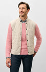 Johnnie-O Vest Bauer Top Shelf Quilted Vest in Moonstruck