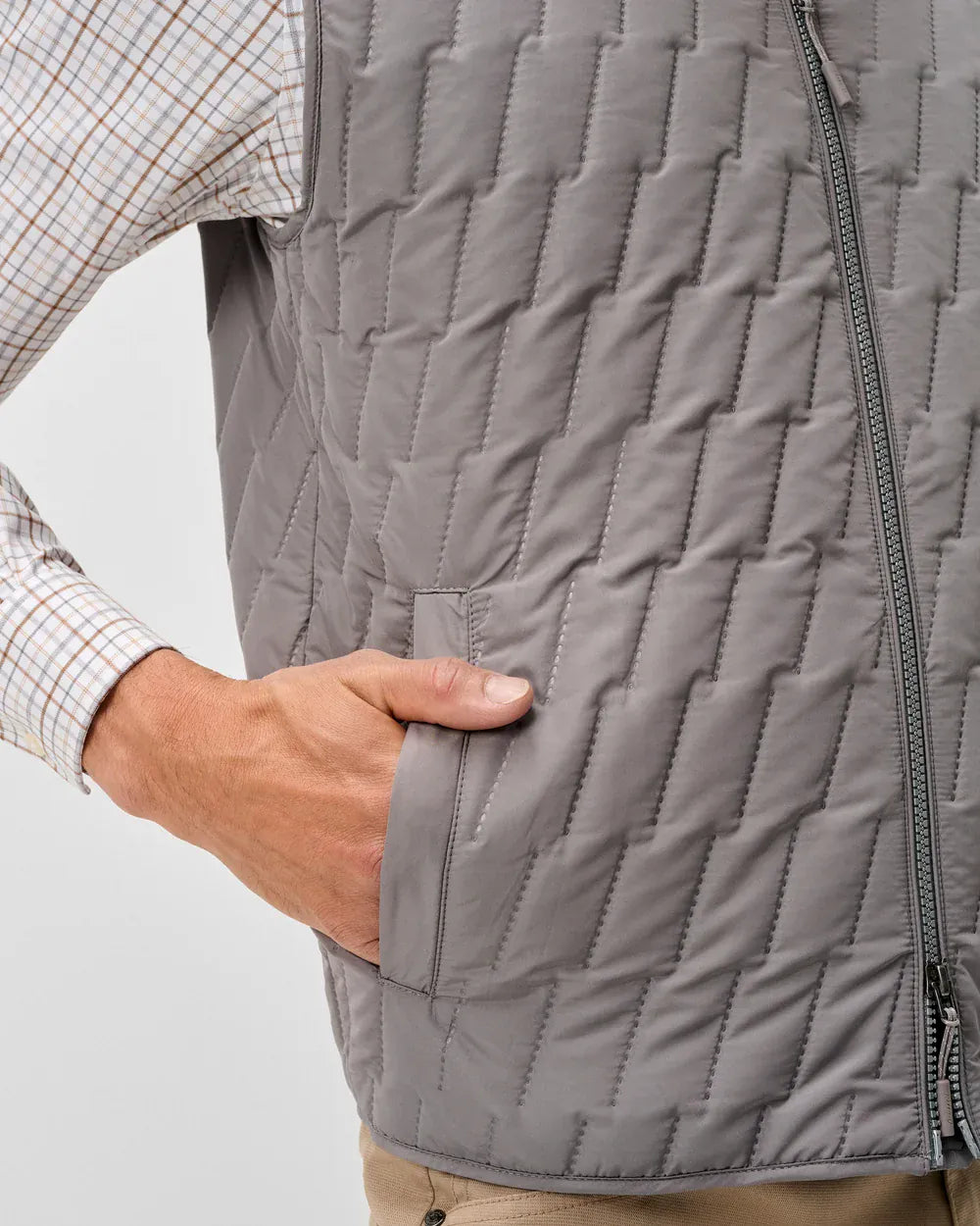 Johnnie-O Vest Belfry Quilted Puffer Vest