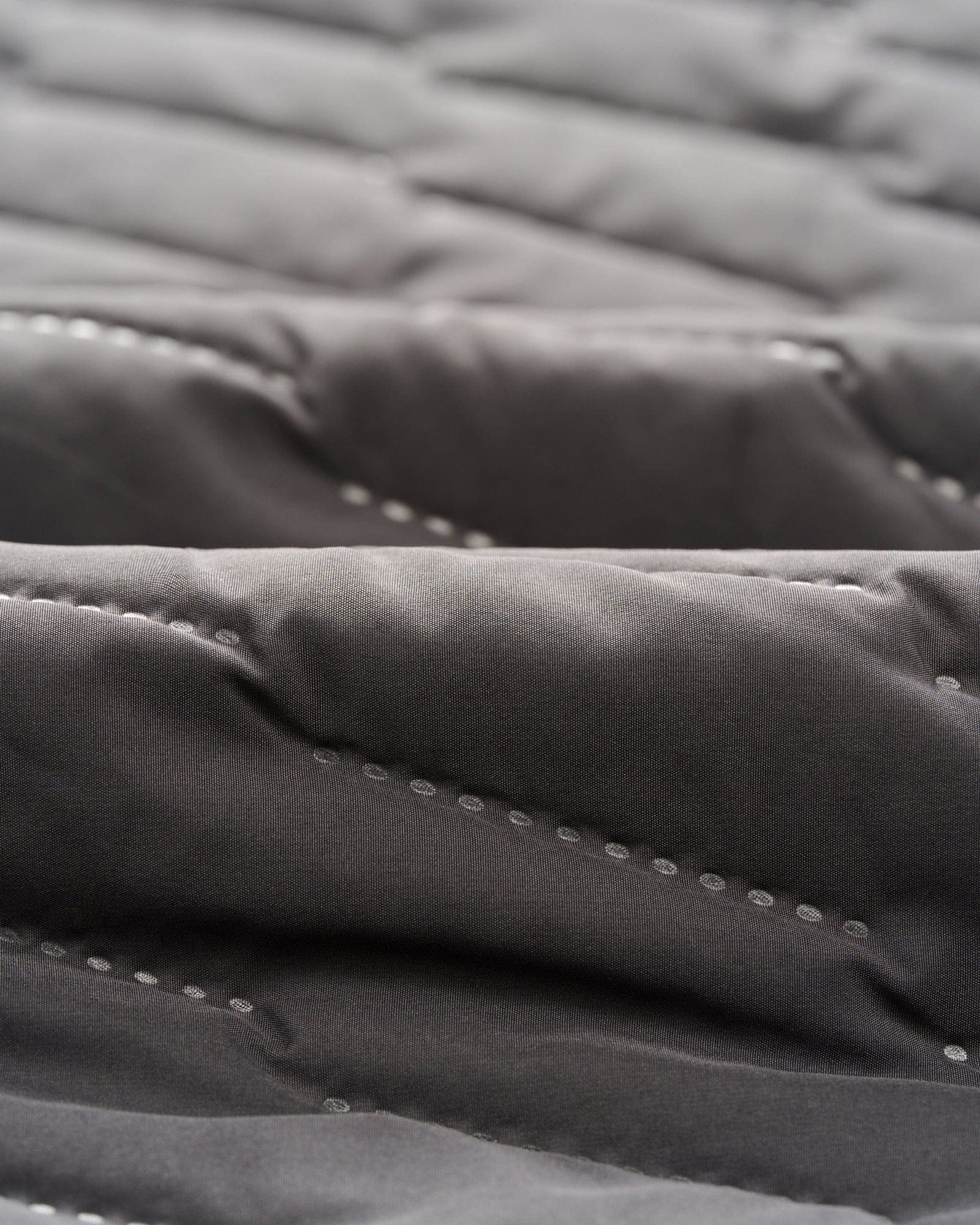 Johnnie-O Vest Belfry Quilted Puffer Vest in Dark Gray