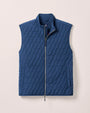 Johnnie-O Vest Belfry Quilted Puffer Vest in Space