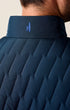 Johnnie-O Vest Belfry Quilted Puffer Vest in Space