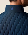 Johnnie-O Vest Belfry Quilted Puffer Vest in Space