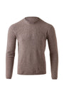 Kinross Cashmere Sweaters Cashmere Thermal Crew in Seal