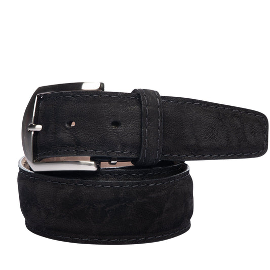 LEN Belt Sueded Elephant-Black