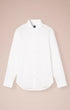 Luigi Fedeli Sport Shirts Sean Cotton Voile Shirt in White
