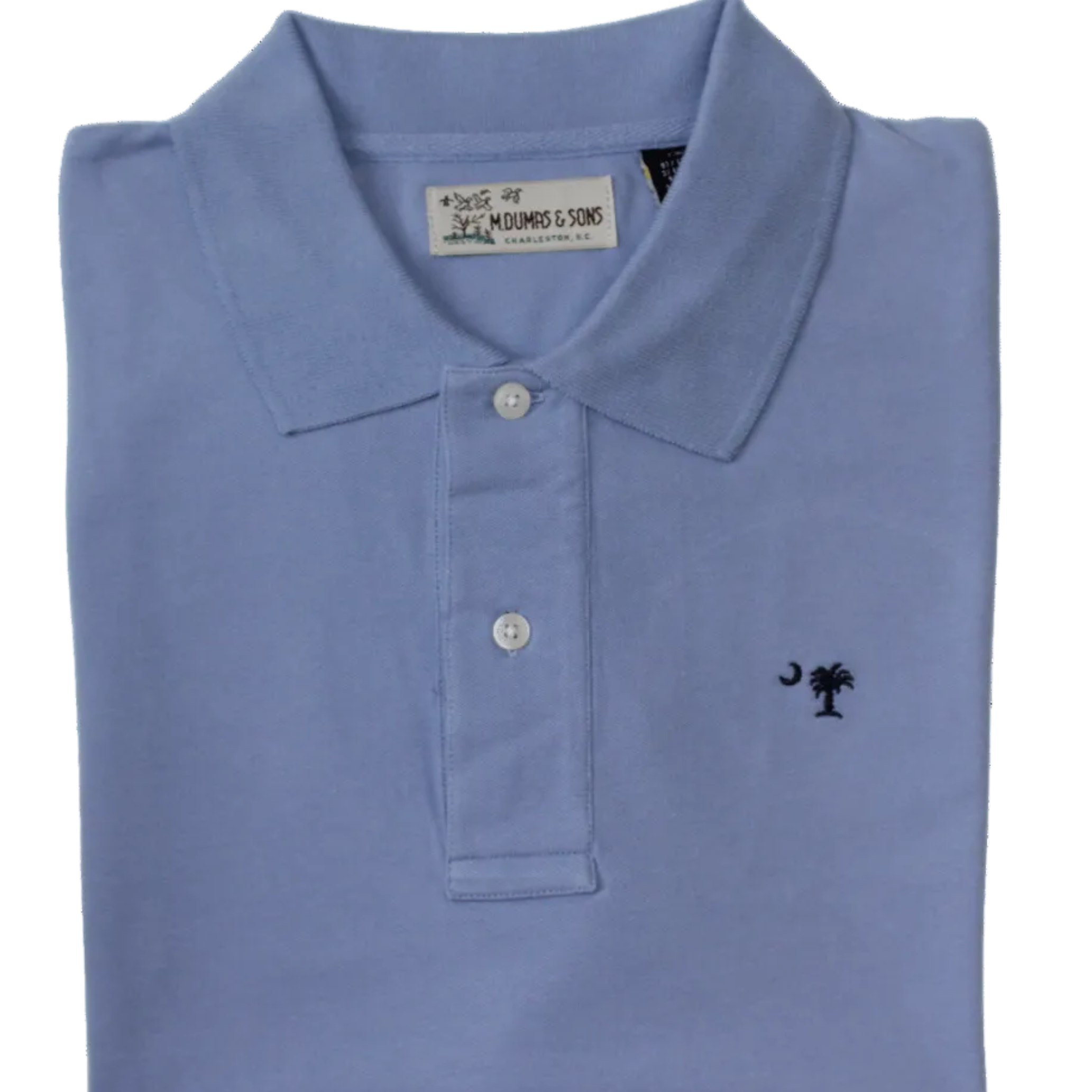 M. Dumas & Sons Polos Palmetto Polo- Periwinkle