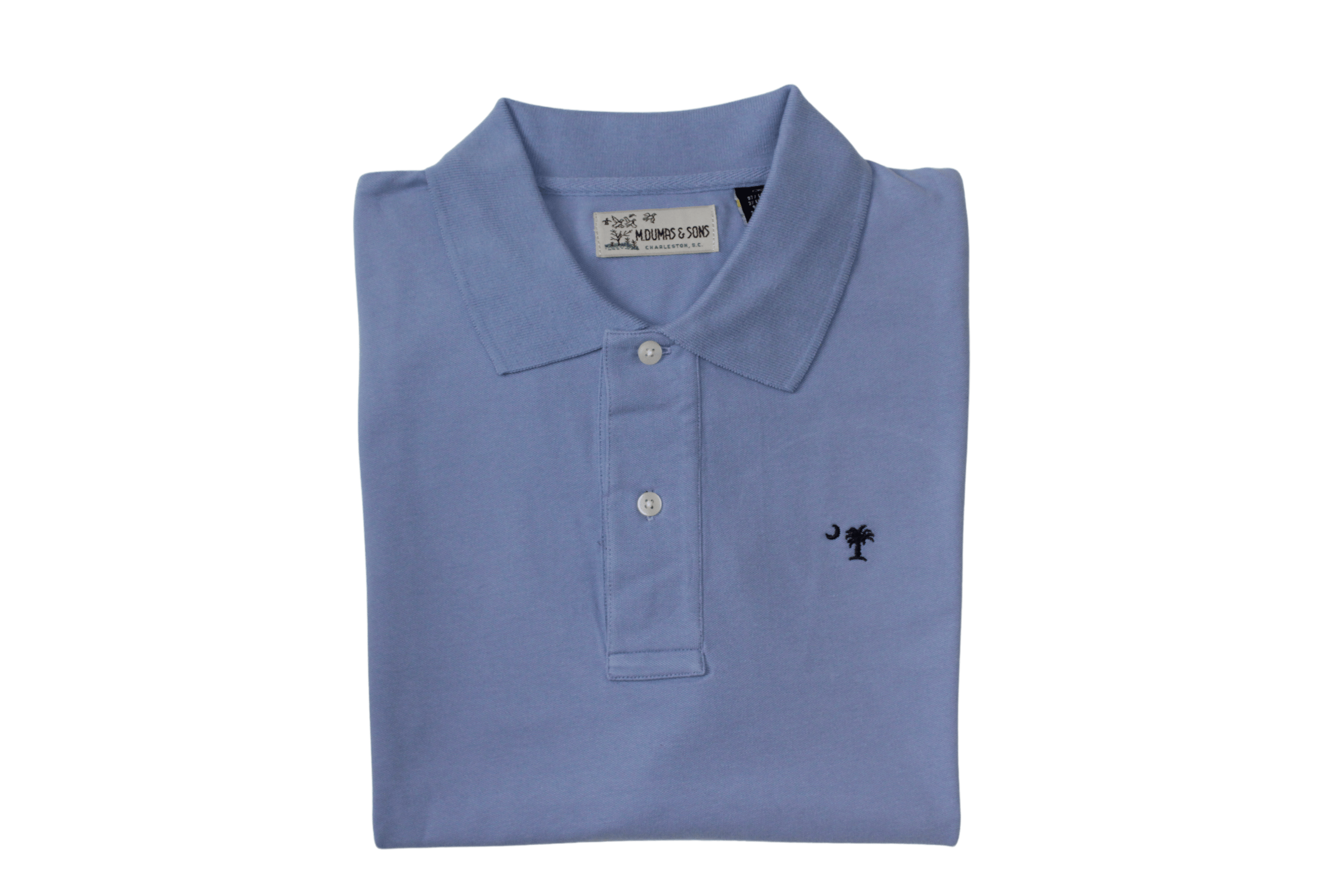 M. Dumas & Sons Polos Palmetto Polo- Periwinkle