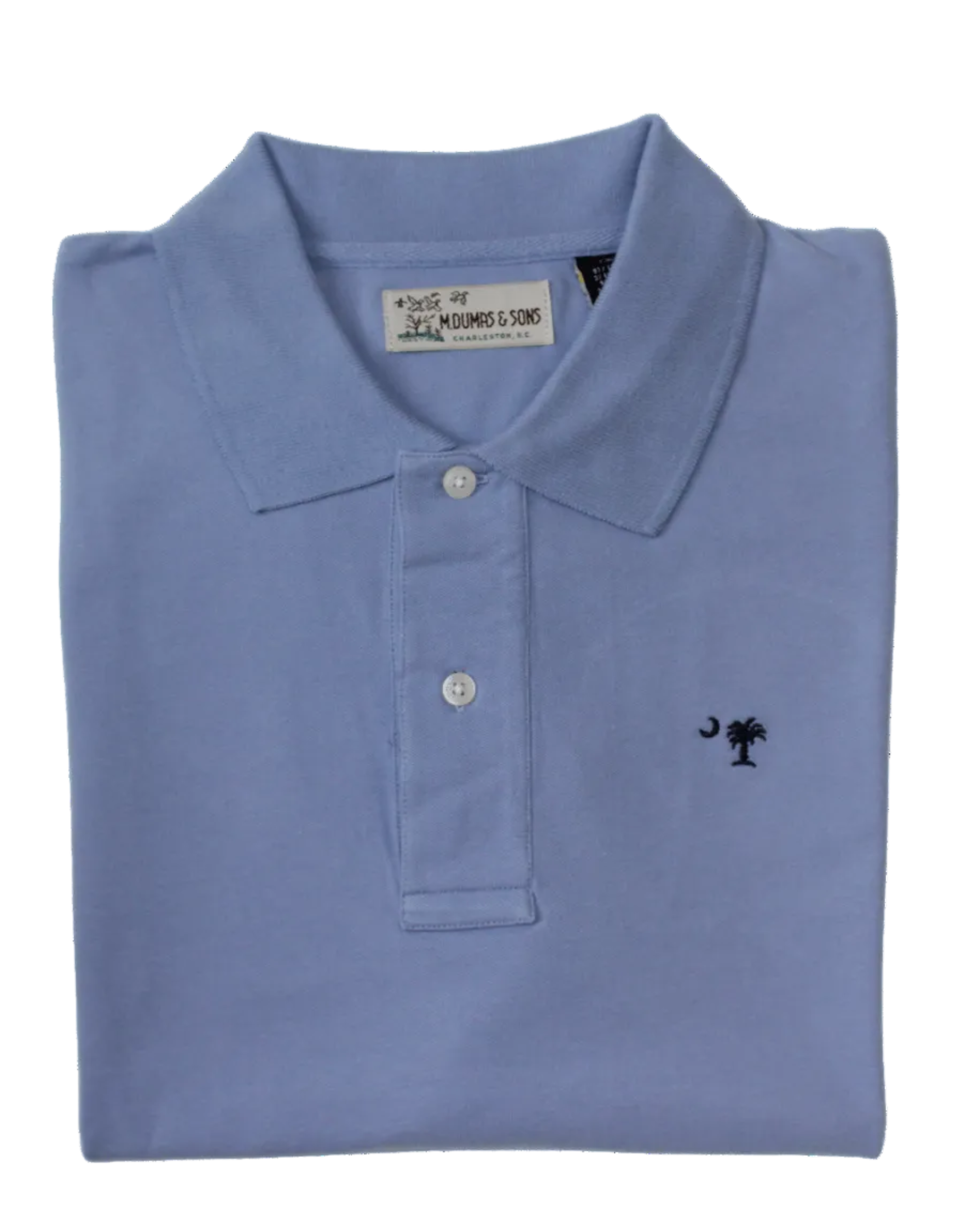 M. Dumas & Sons Polos Palmetto Polo- Periwinkle