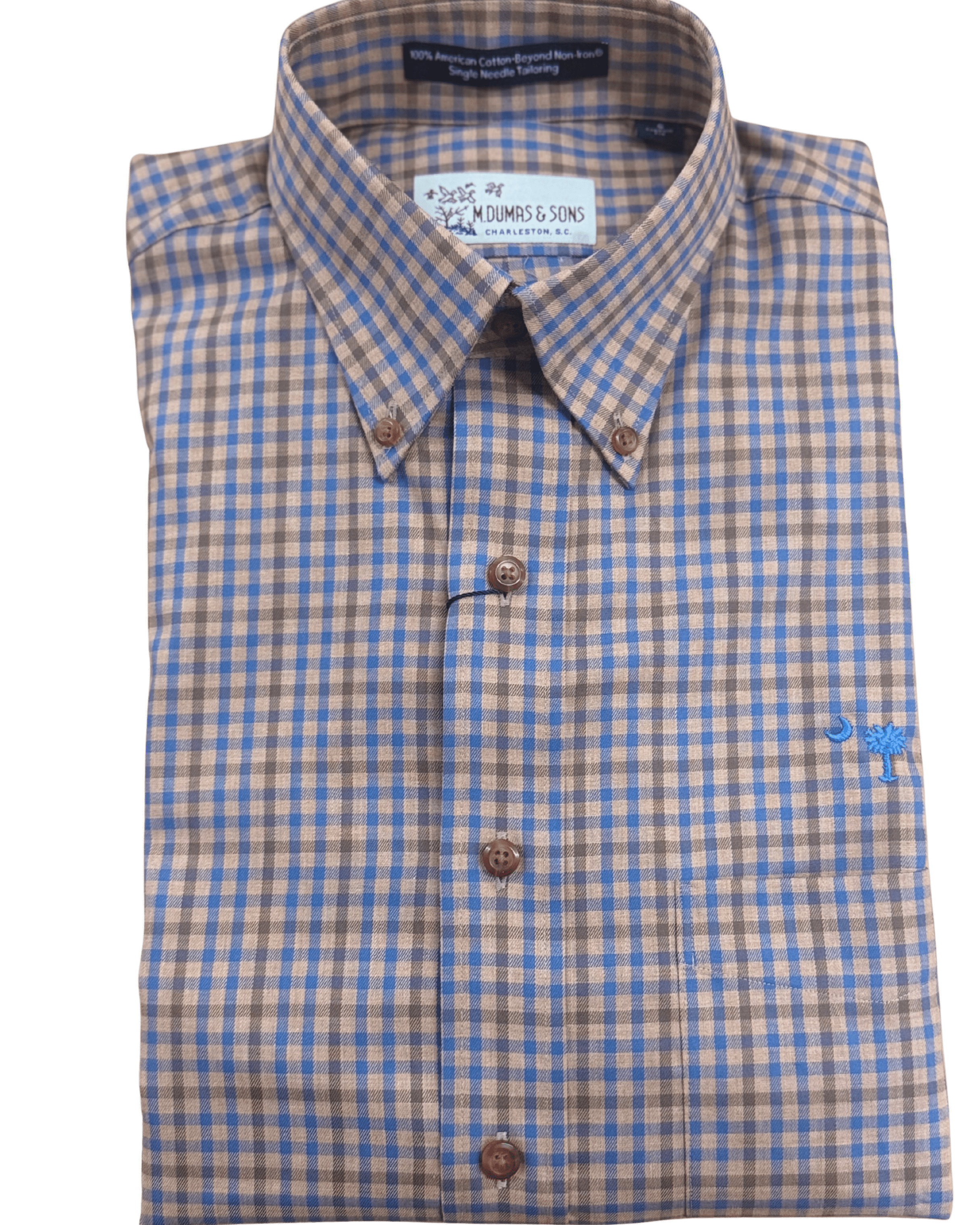 M. Dumas & Sons Sport Shirts BROWN / S Rockey