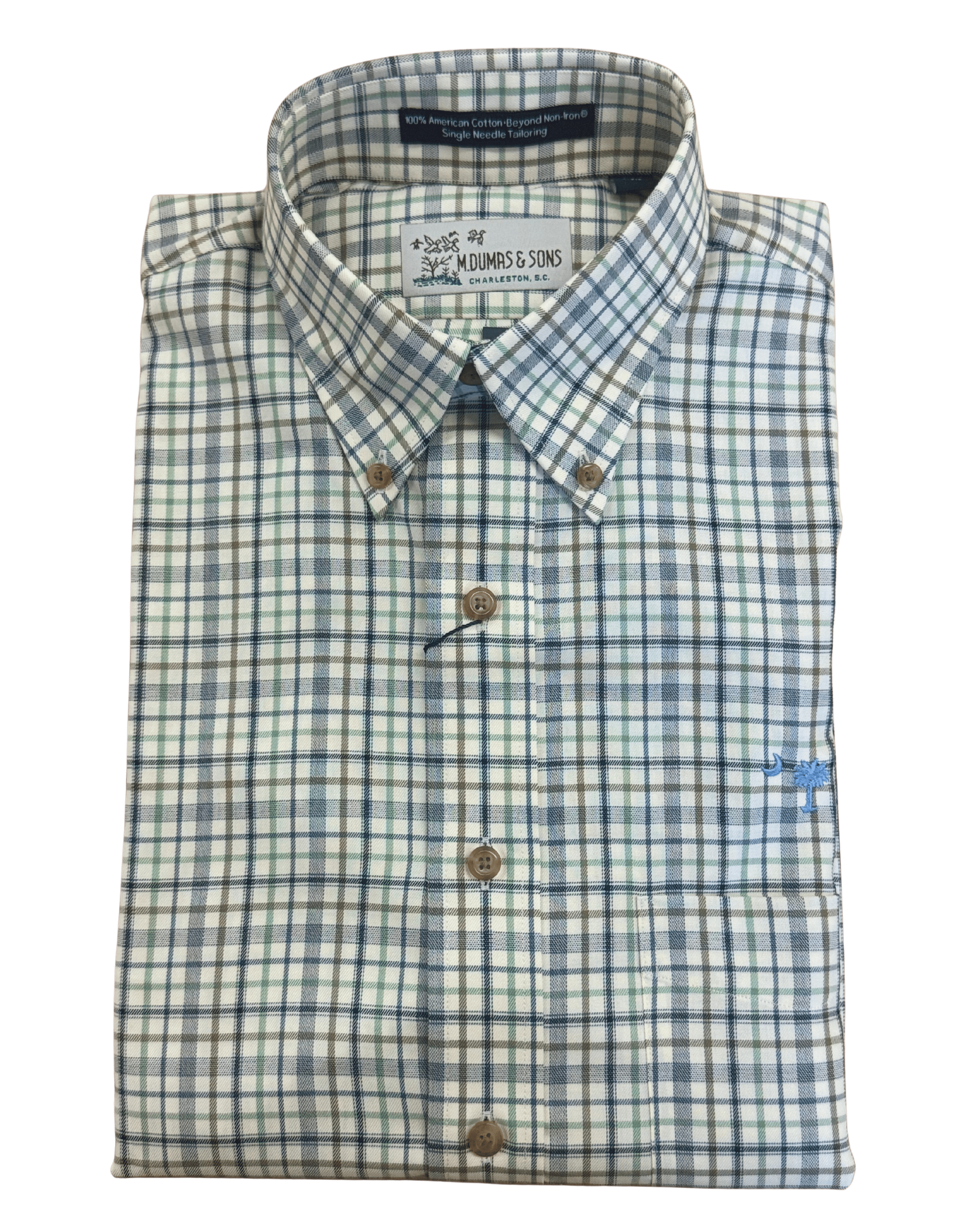 M. Dumas & Sons Sport Shirts GREEN / S Potter