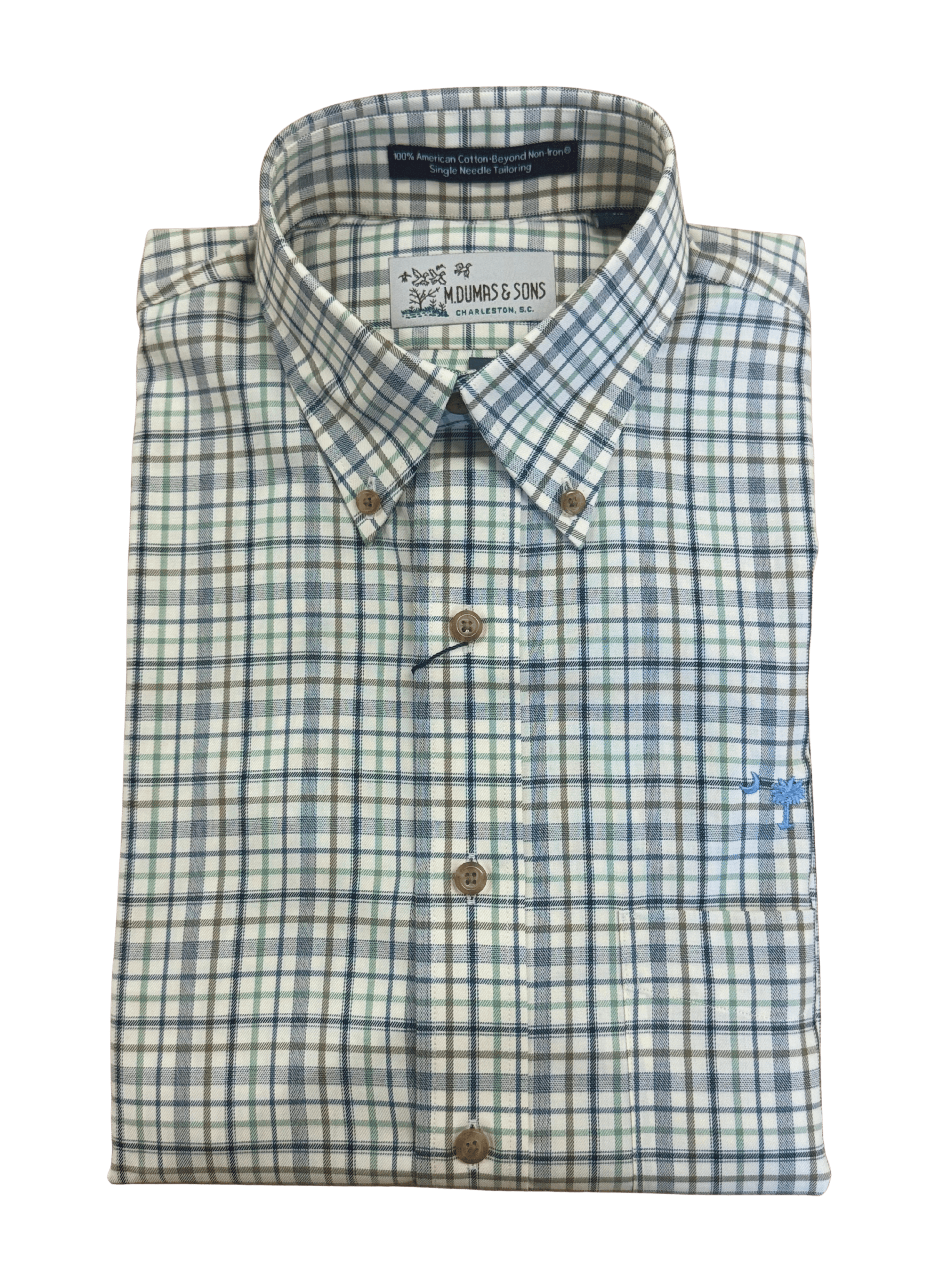 M. Dumas & Sons Sport Shirts GREEN / S Potter