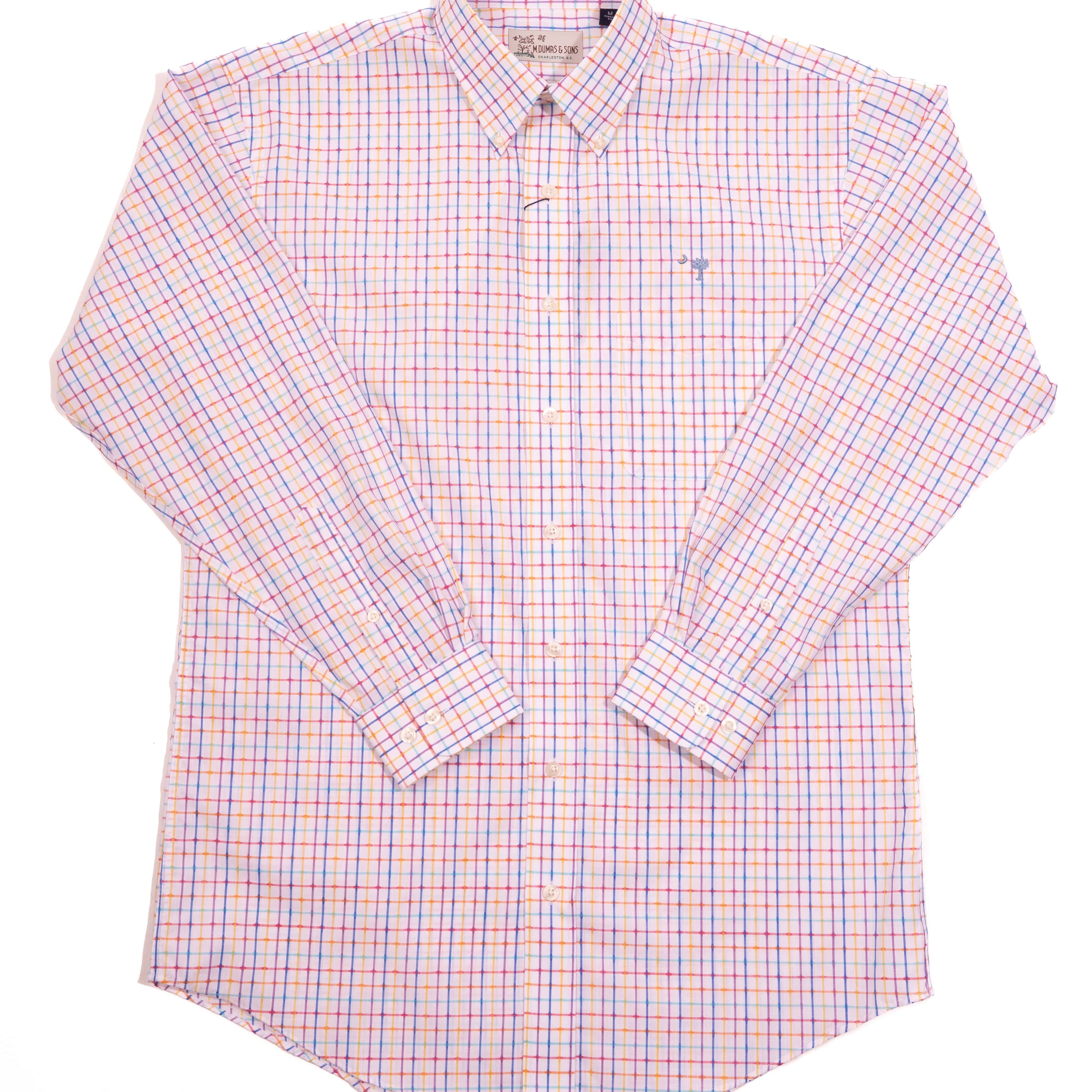 M. Dumas & Sons Sport Shirts Hunt Check Crescent Moon Sport Shirt
