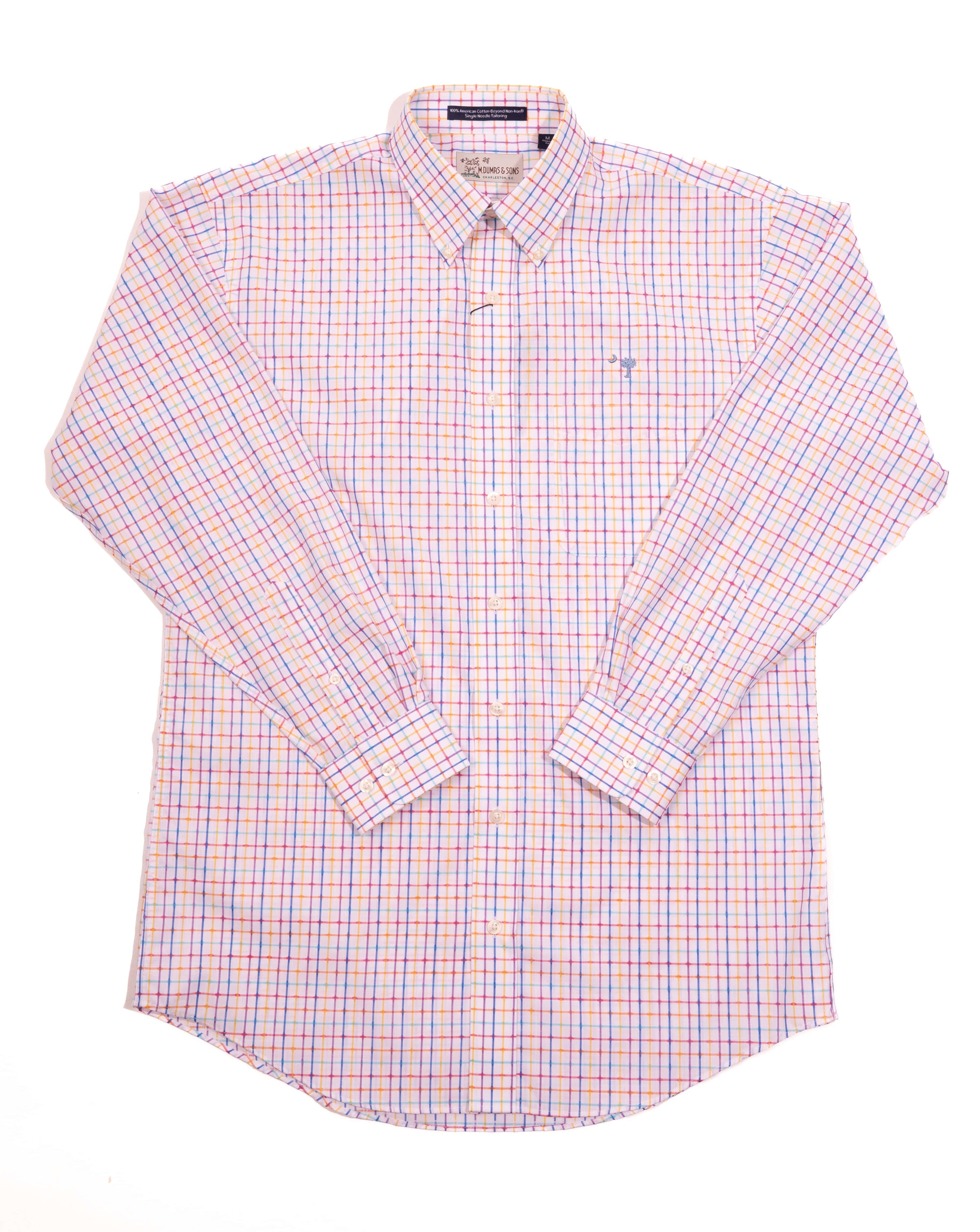 M. Dumas & Sons Sport Shirts Hunt Check Crescent Moon Sport Shirt