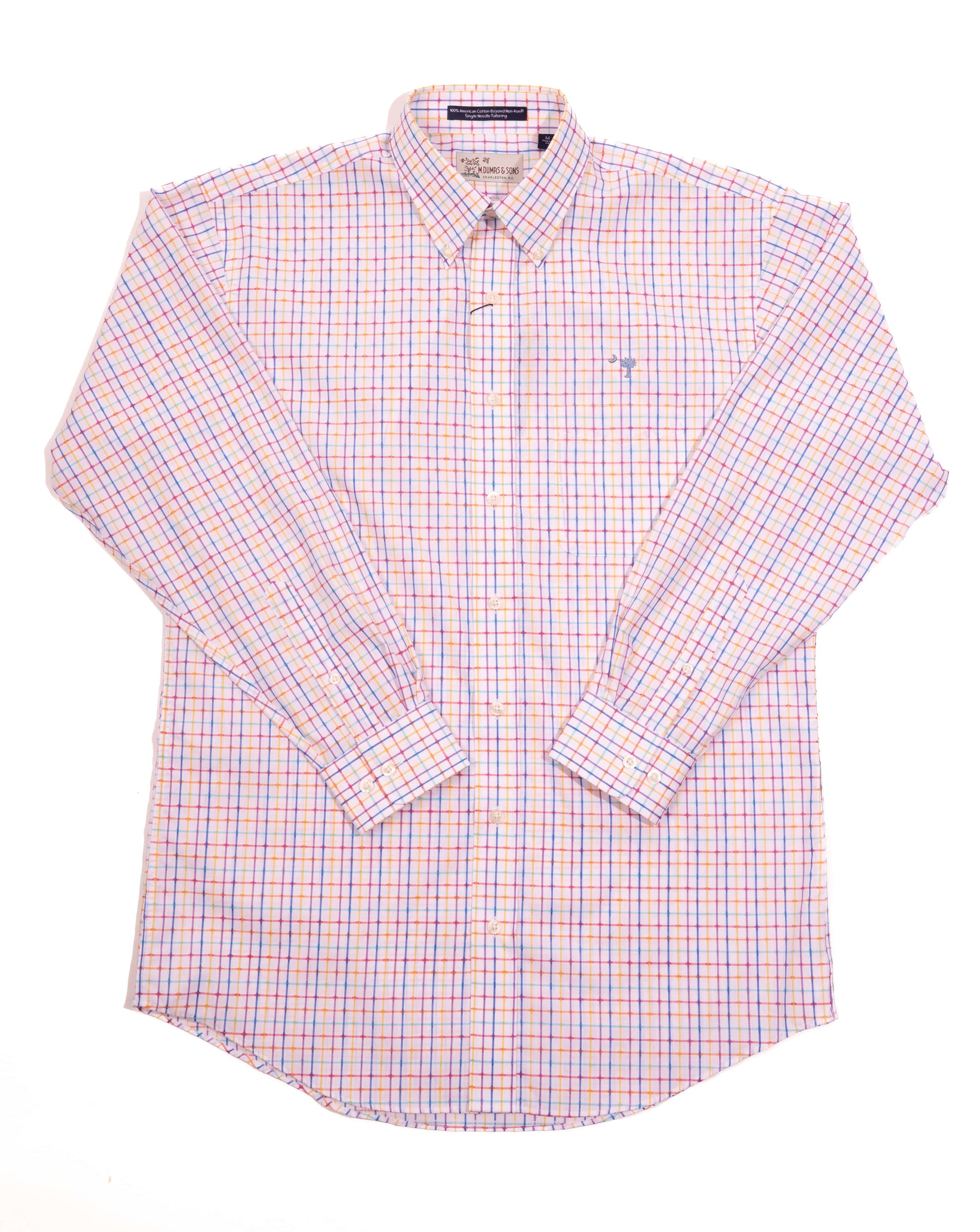 M. Dumas & Sons Sport Shirts Hunt Check Crescent Moon Sport Shirt