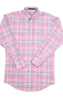 M. Dumas & Sons Sport Shirts Morton Teal Crescent Moon Sport Shirt