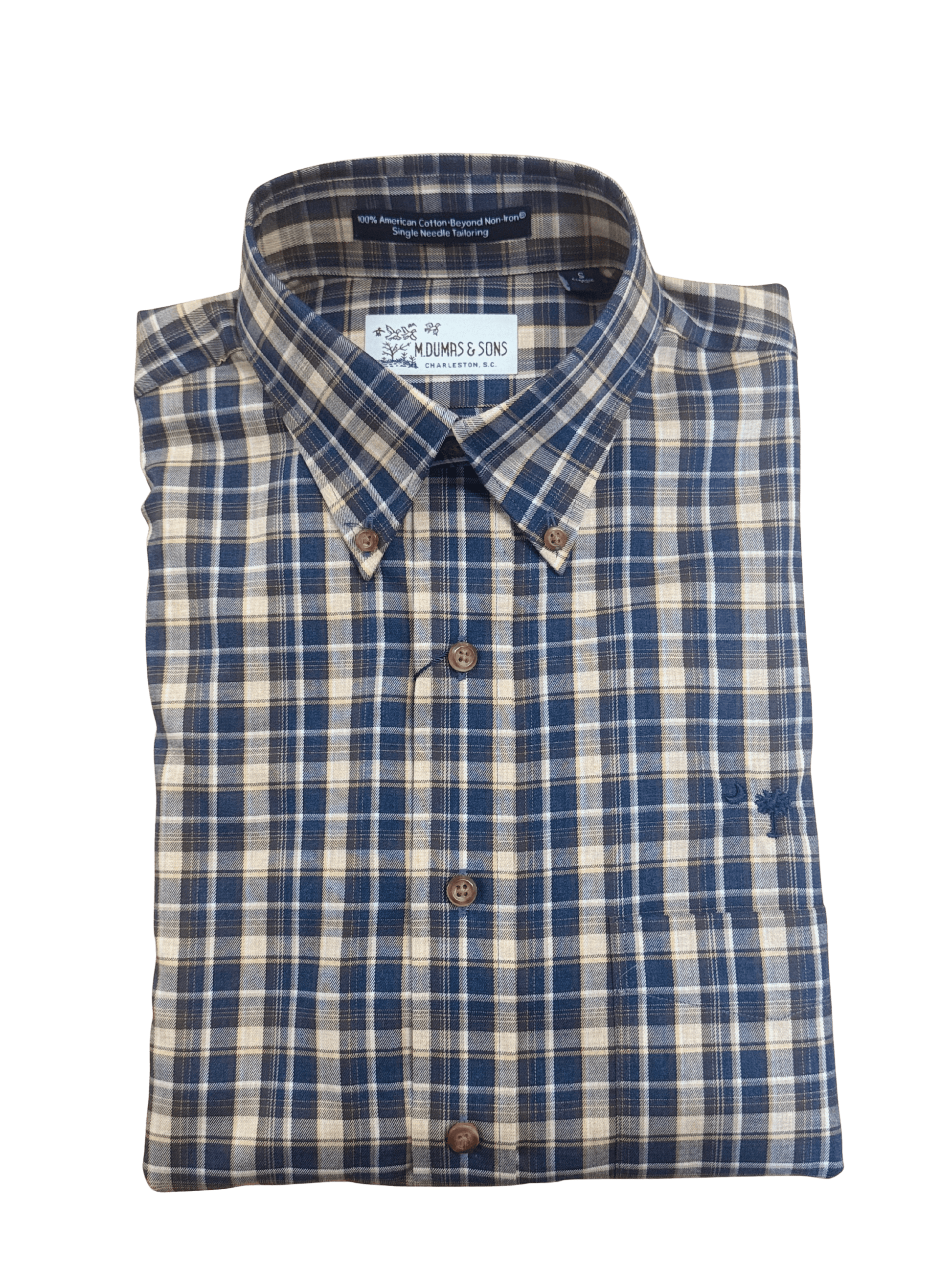 M. Dumas & Sons Sport Shirts NAVY / S Audell