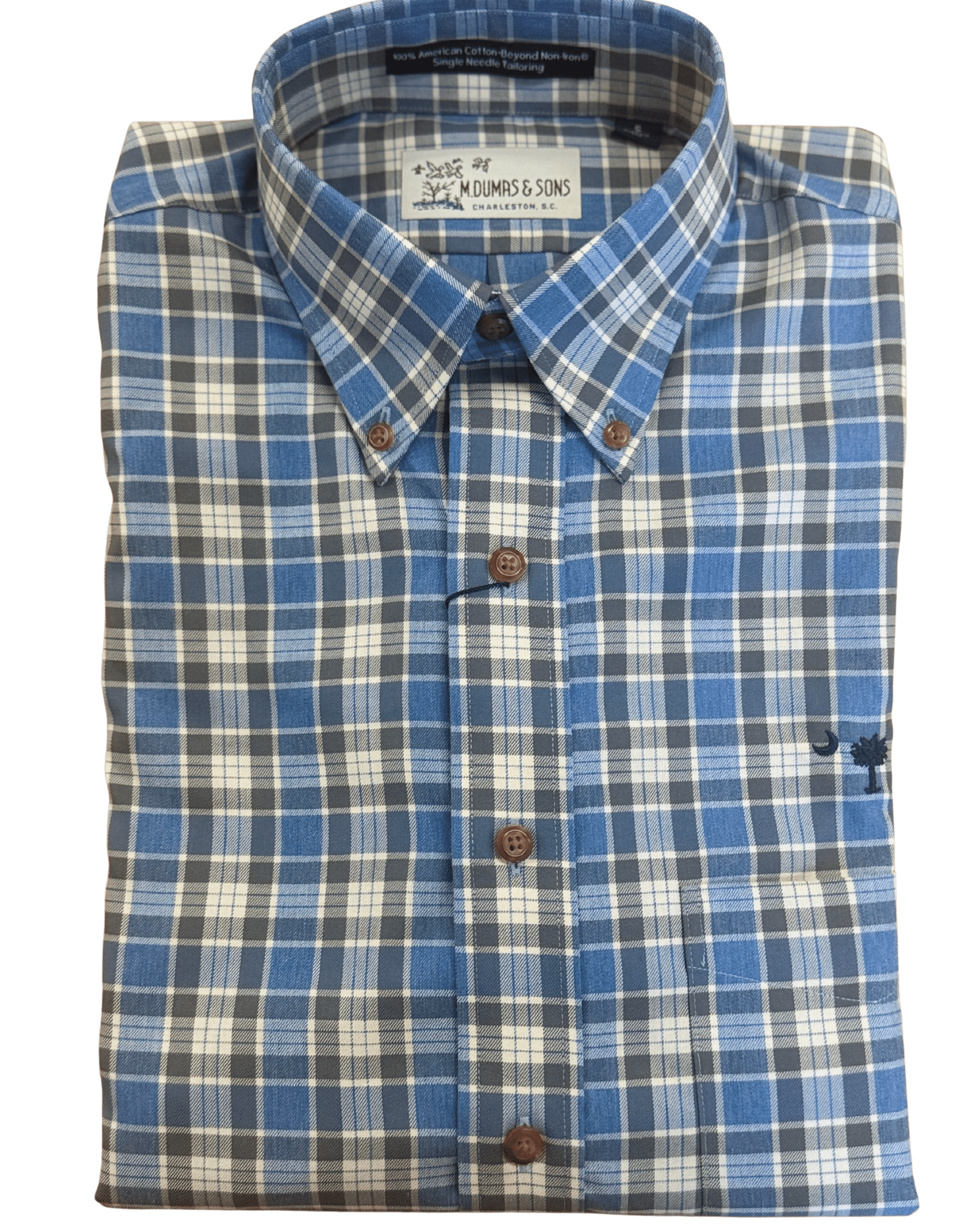 M. Dumas & Sons Sport Shirts ROYAL / S Chapman