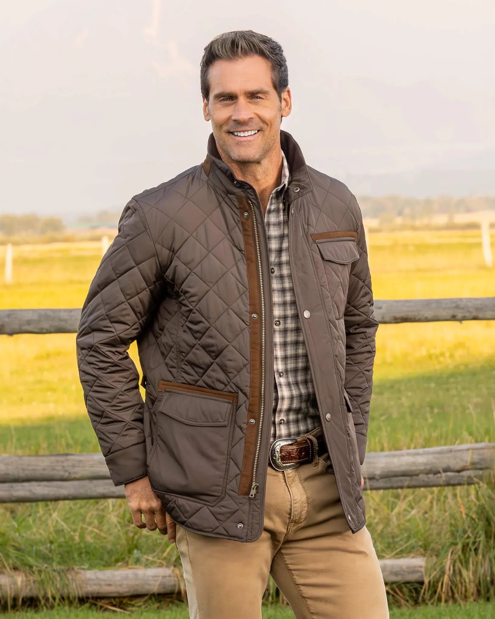 Madison Creek Outfitters Jackets Adventurer Diamond Quilted Nylon Jacket