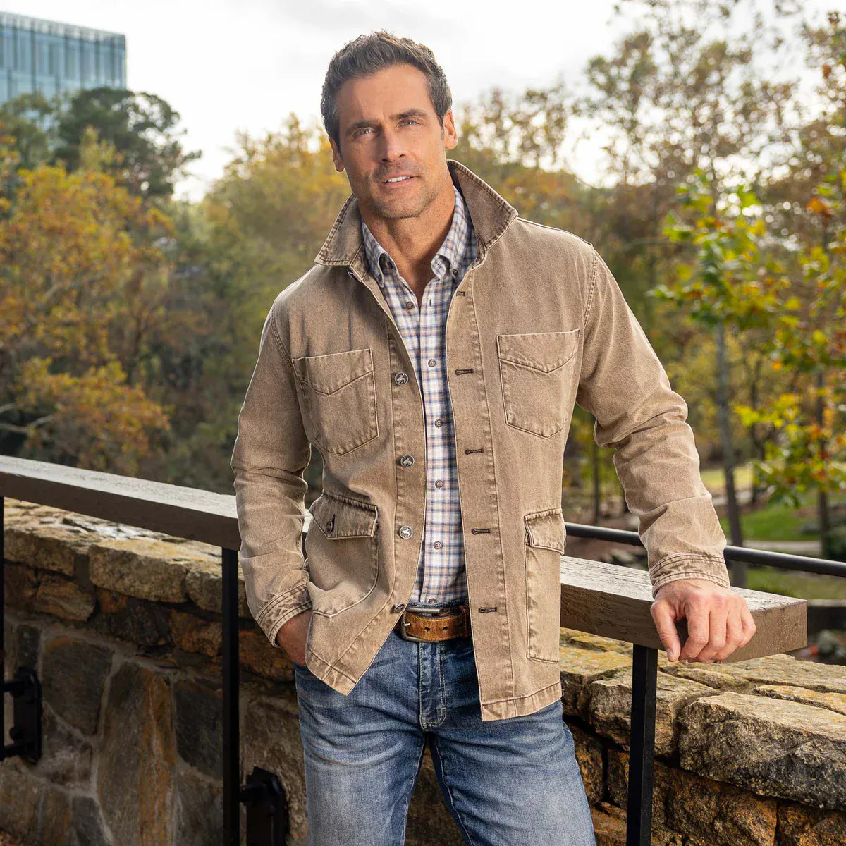 Madison Creek Outfitters Jackets TAN / M Fieldstone Barn Jacket