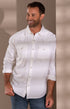 Madison Creek Outfitters Sport Shirts Bisley Signature Blend Western Shirt in Salt