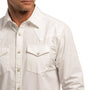 Madison Creek Outfitters Sport Shirts Branson Whipstitch Signature Blend Shirt in White