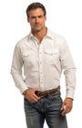 Madison Creek Outfitters Sport Shirts Branson Whipstitch Signature Blend Shirt in White