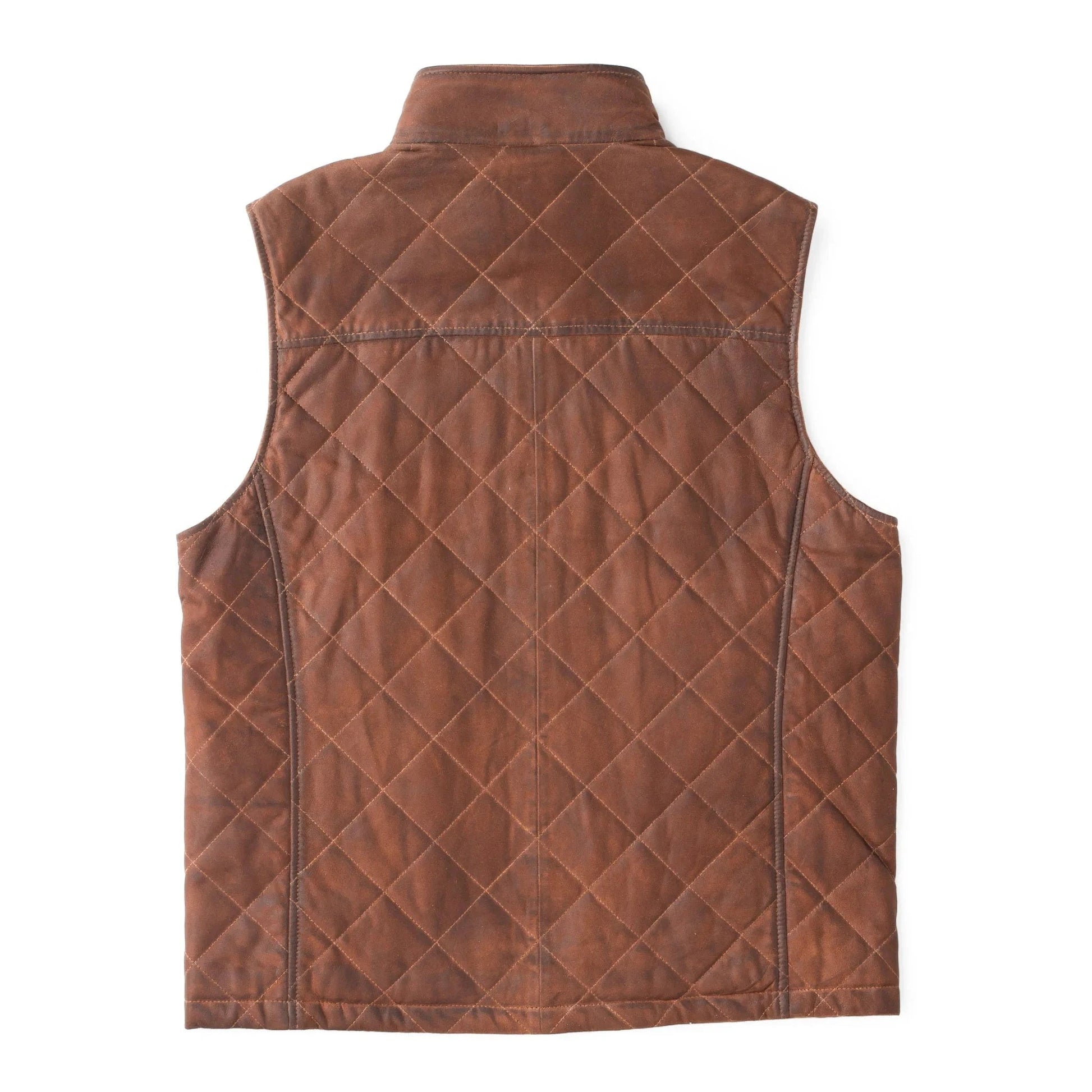 Madison Creek Outfitters Vest Beaver Creek Waxed Goat Suede Vest