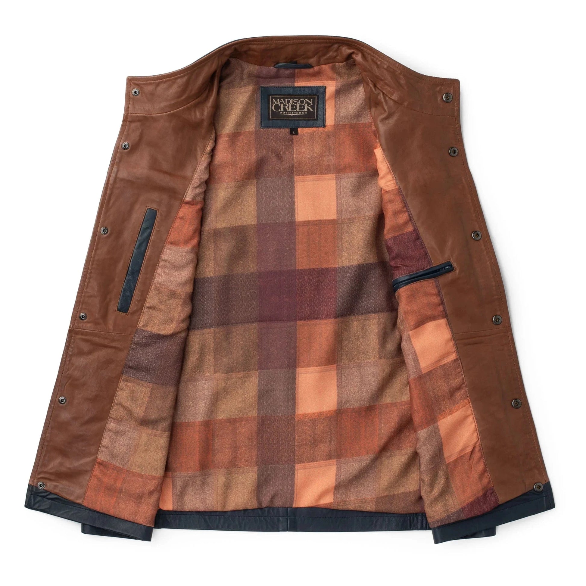 Madison Creek Outfitters Vest Canyon Leather Vest