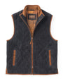 Madison Creek Outfitters Vest DARK NAVY / M Ridgeland Diamond Quilted Lightweight Goat Suede Leather Vest