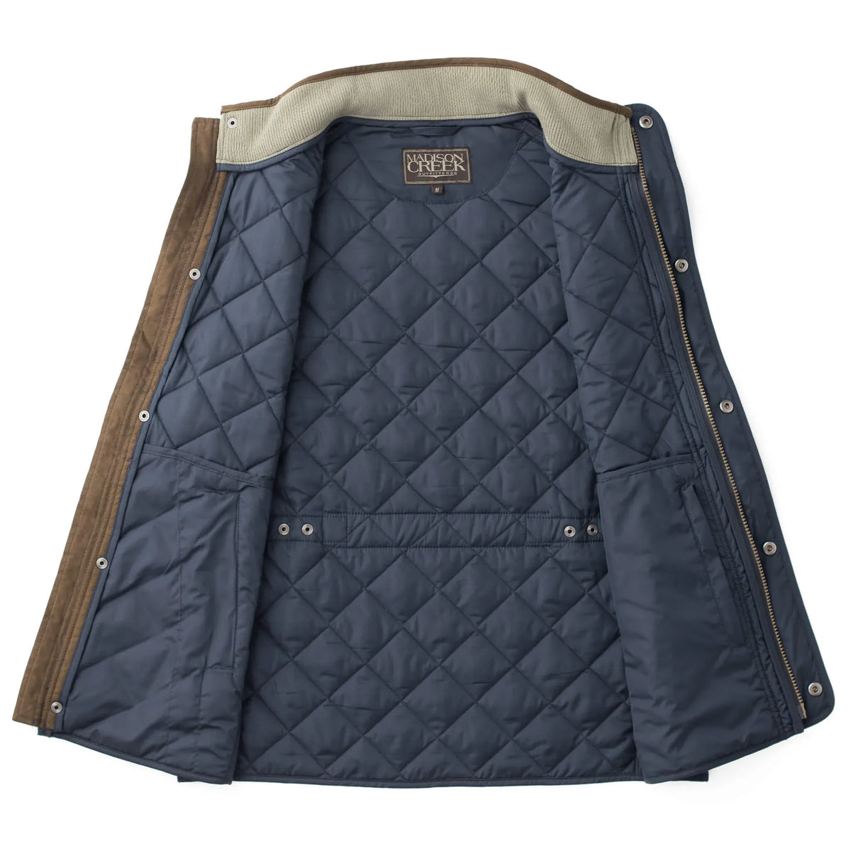 Madison Creek Outfitters Vest Greenville Diamond Quilted Nylon Vest