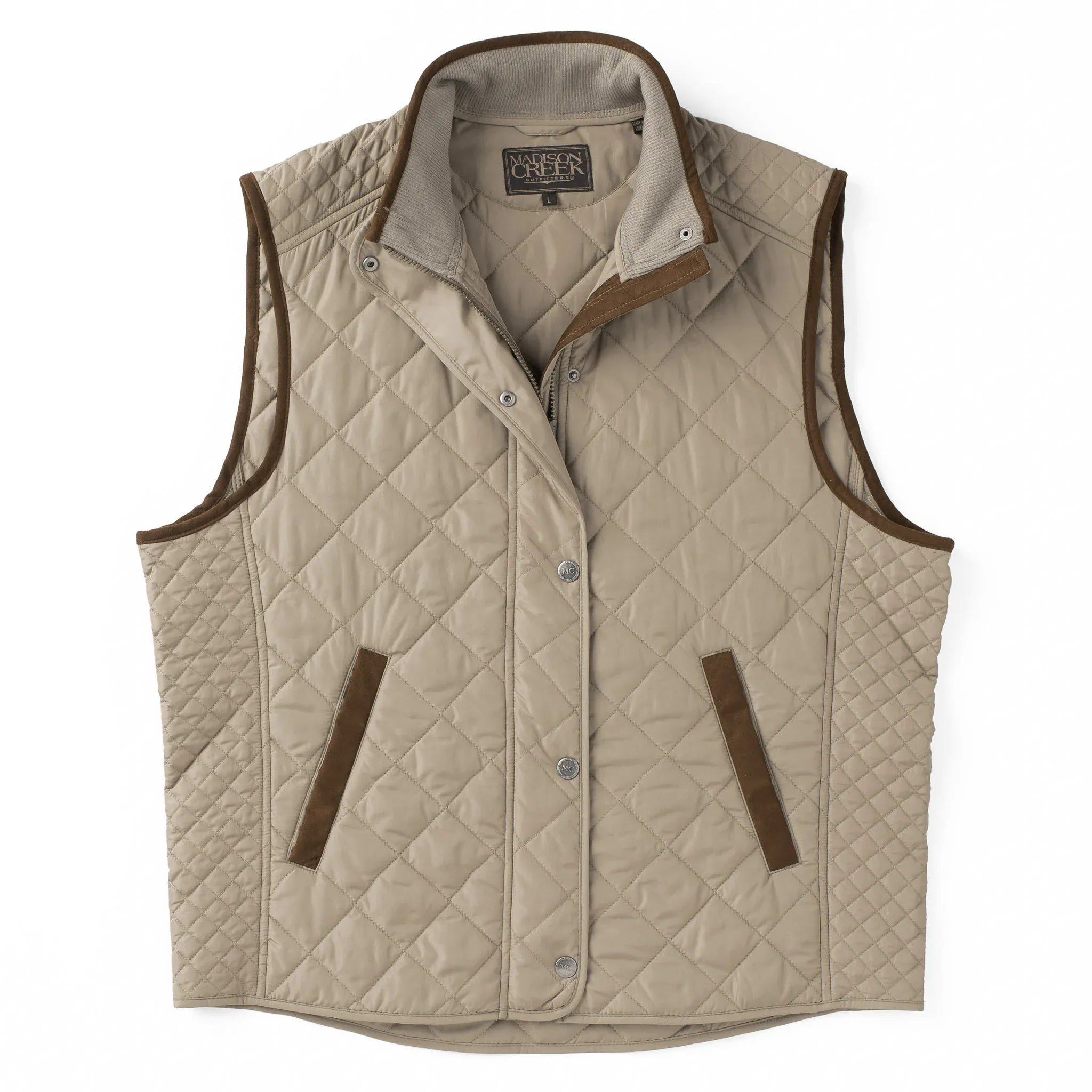 Madison Creek Outfitters Vest Greenville Quilted Nylon Vest