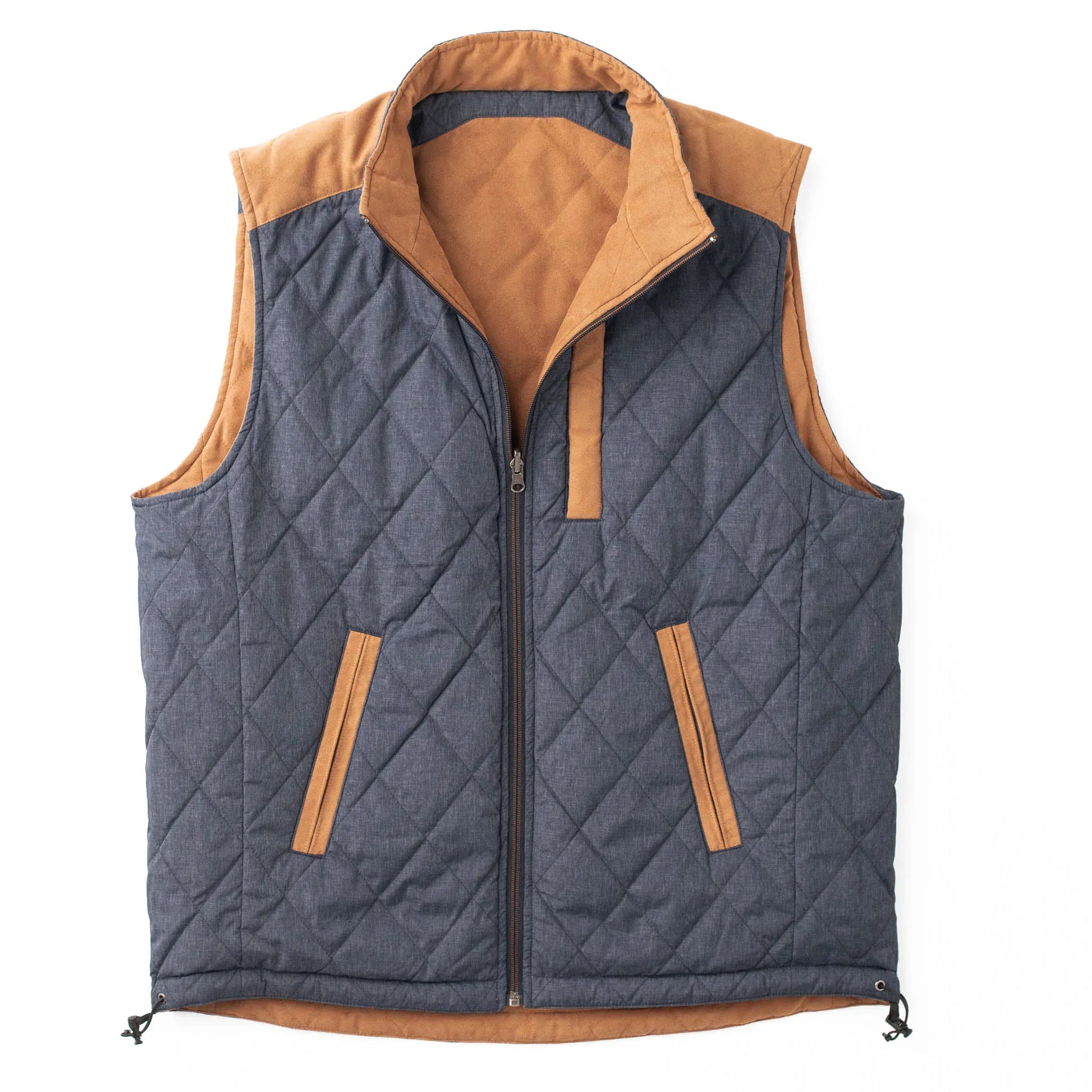 Madison Creek Outfitters Vest High Point Nylon & Microsuede Reversible Vest