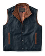 Madison Creek Outfitters Vest NAVY / M Canyon Leather Vest