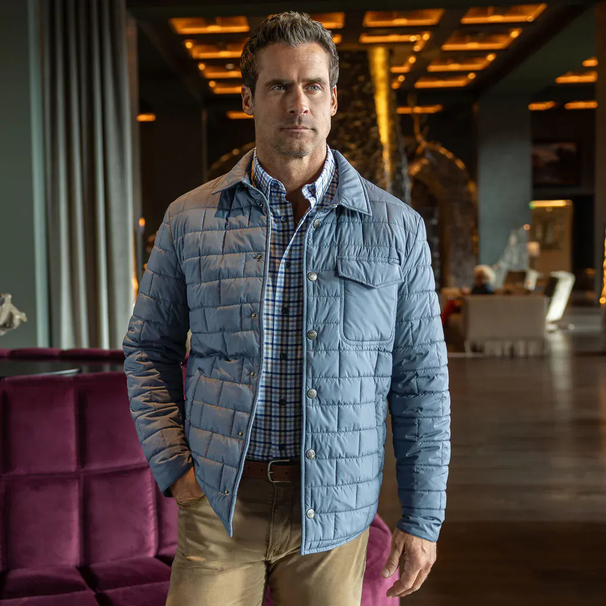 Madison Creek Outfitters Vest Silverton Nylon Featherlite Shirt Jacket